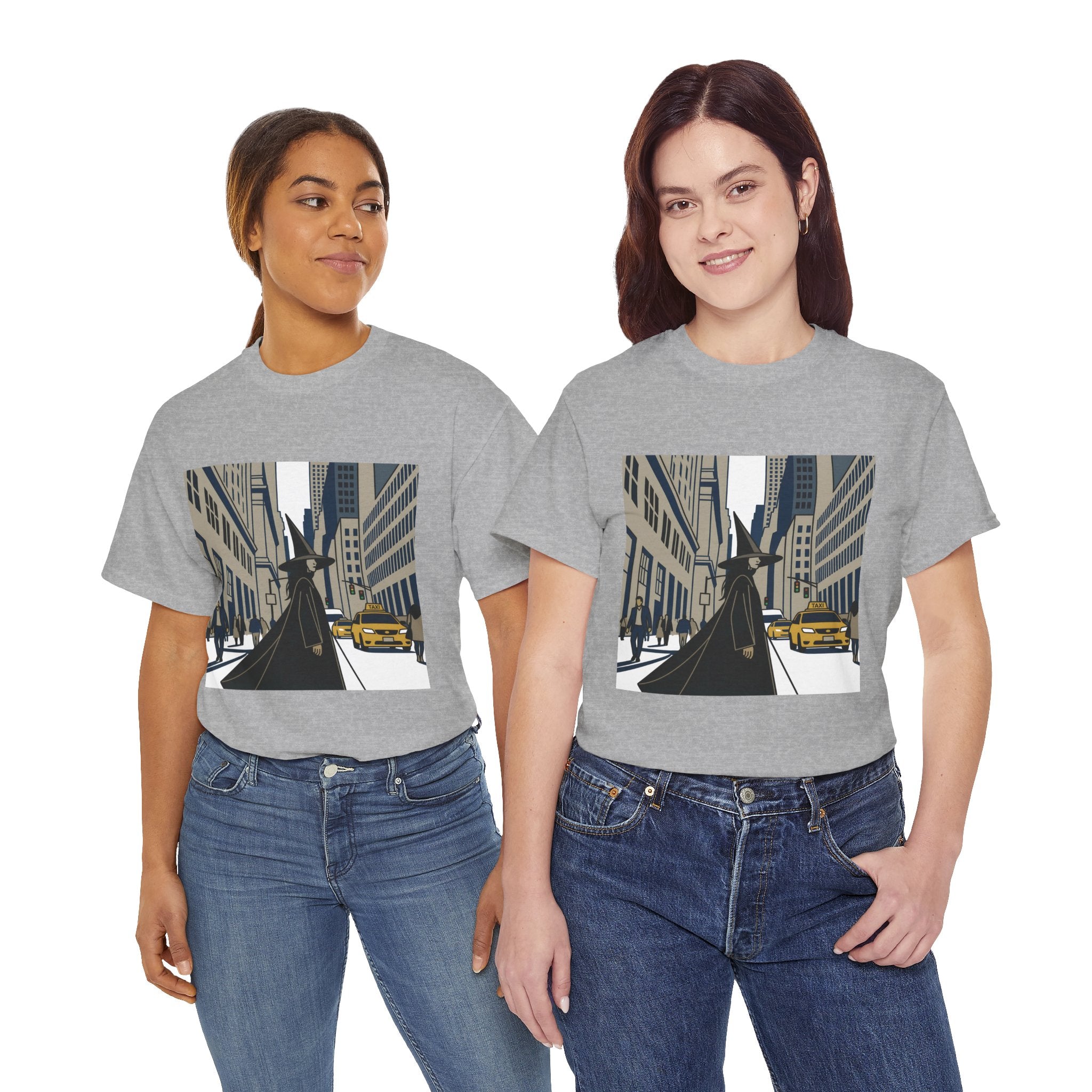 Witch in the City Graphic Tee — Urban Fantasy Streetwear