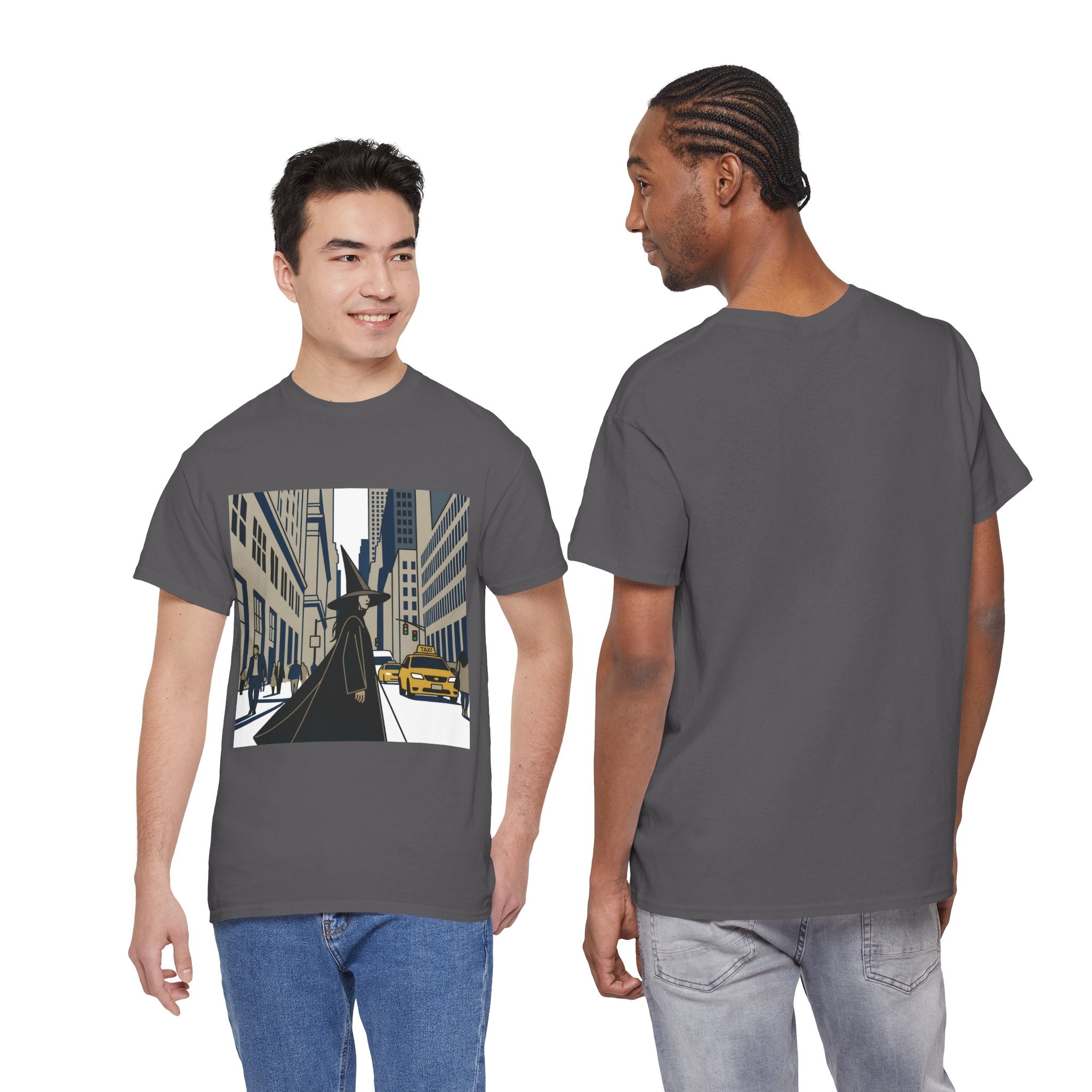 Witch in the City Graphic Tee — Urban Fantasy Streetwear