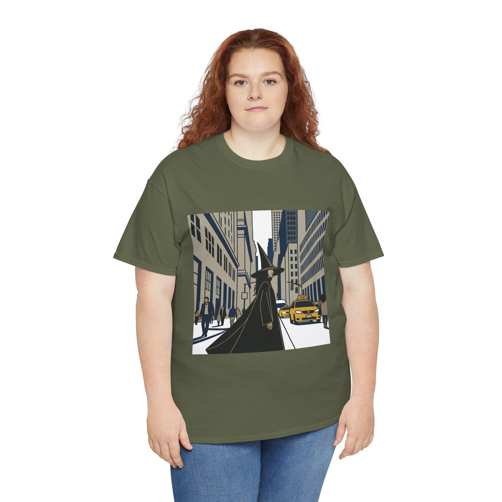 Witch in the City Graphic Tee — Urban Fantasy Streetwear