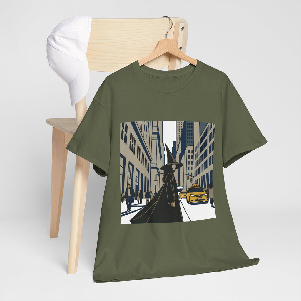Witch in the City Graphic Tee — Urban Fantasy Streetwear