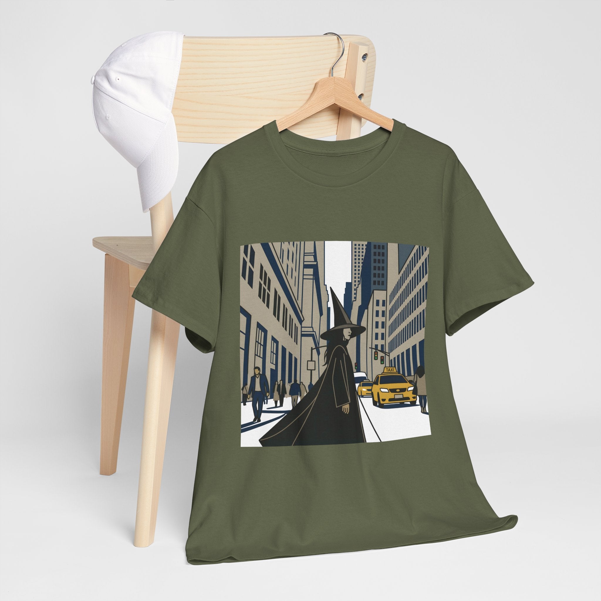 Witch in the City Graphic Tee — Urban Fantasy Streetwear