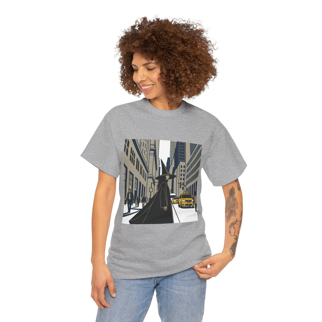 Witch in the City Graphic Tee — Urban Fantasy Streetwear