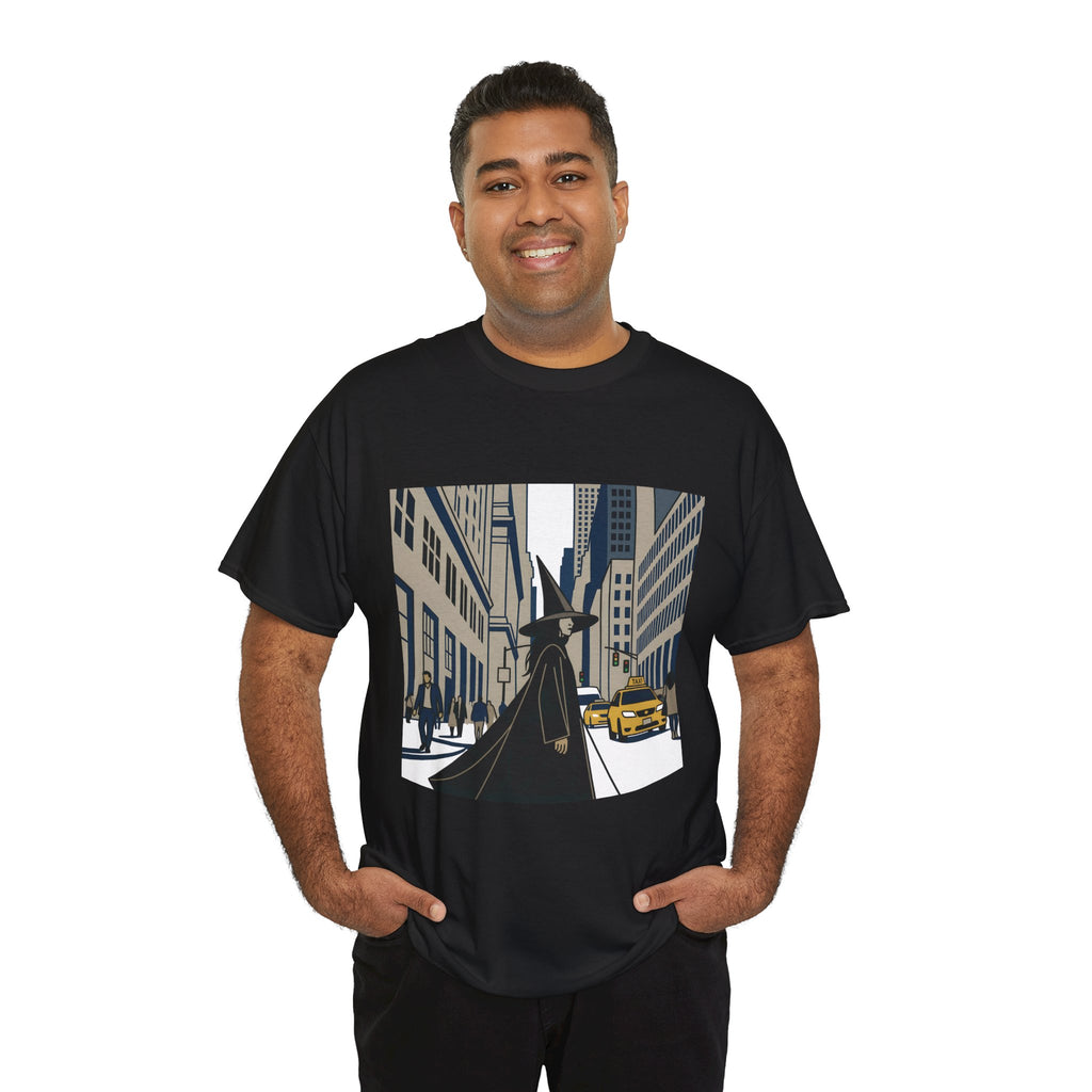 Witch in the City Graphic Tee — Urban Fantasy Streetwear