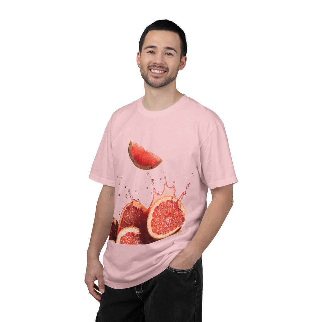 Grapefruit Splash T-Shirt — Fresh Citrus Graphic Tee