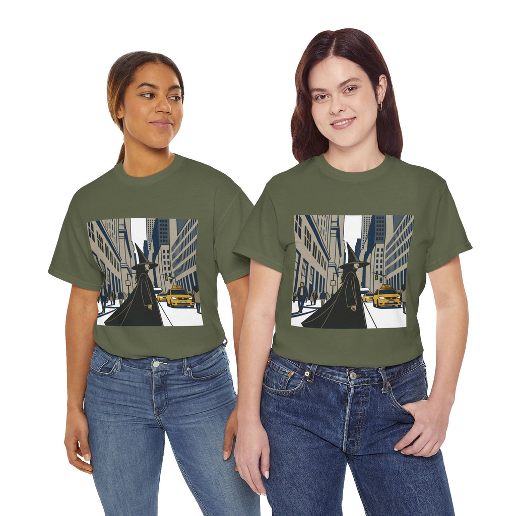 Witch in the City Graphic Tee — Urban Fantasy Streetwear