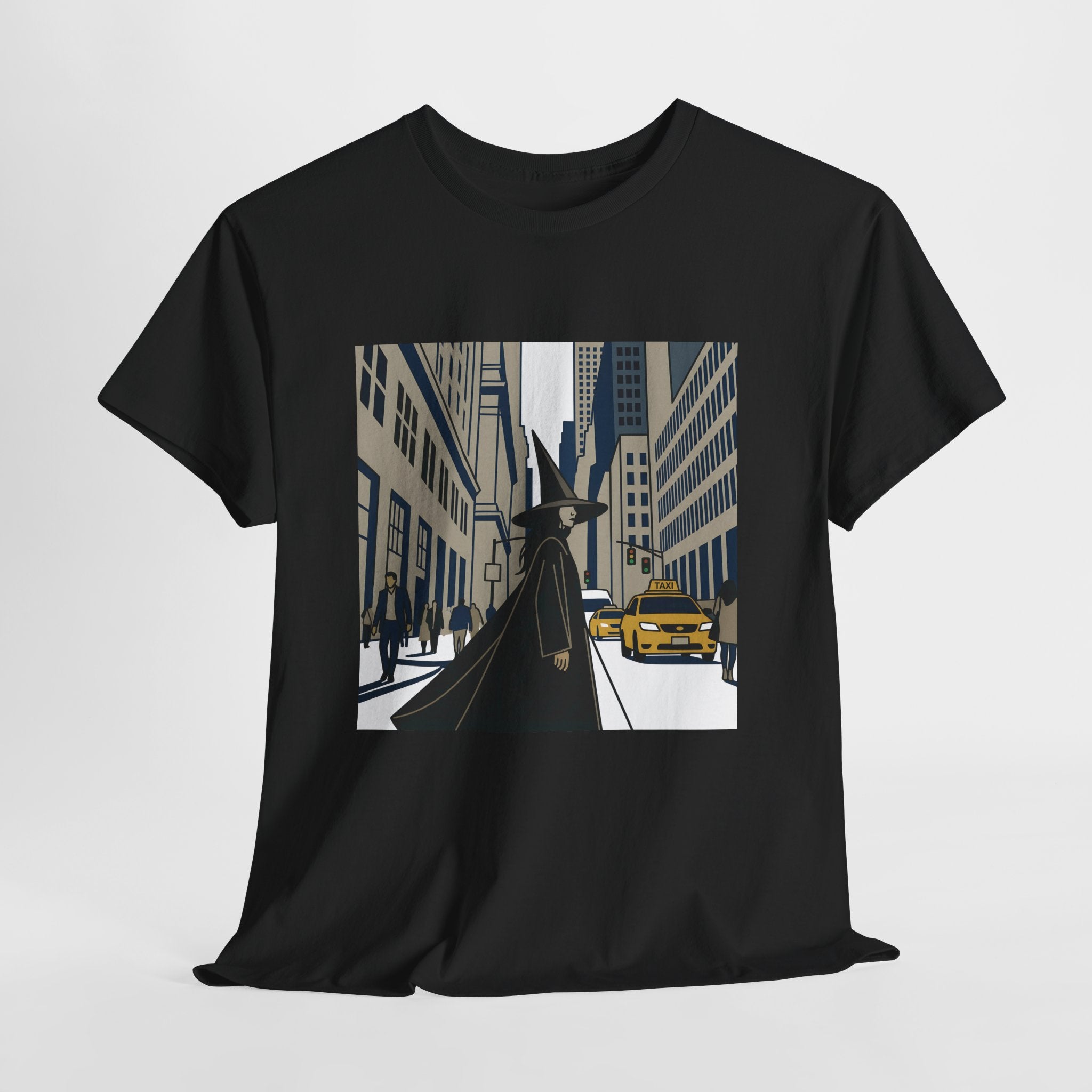 Witch in the City Graphic Tee — Urban Fantasy Streetwear