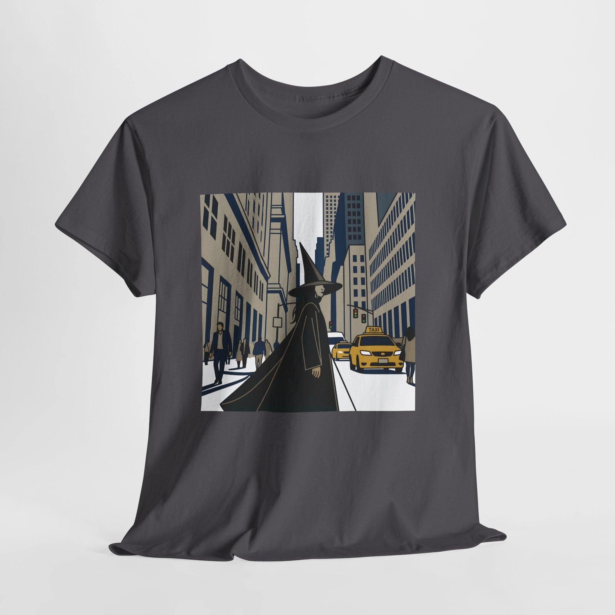 Witch in the City Graphic Tee — Urban Fantasy Streetwear