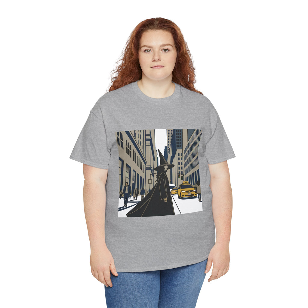 Witch in the City Graphic Tee — Urban Fantasy Streetwear