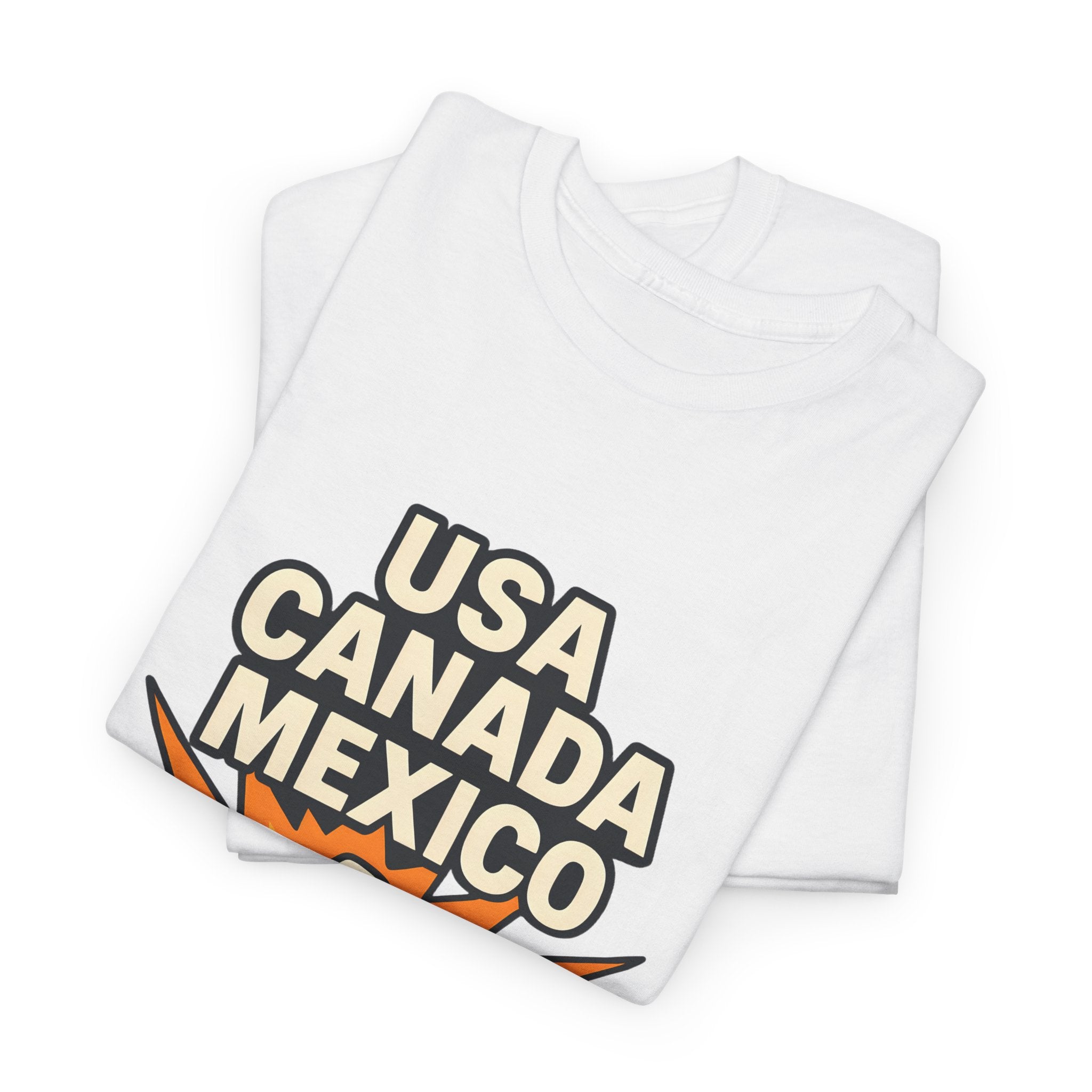 T-Shirt — USA Canada Mexico Flags Graphic Tee