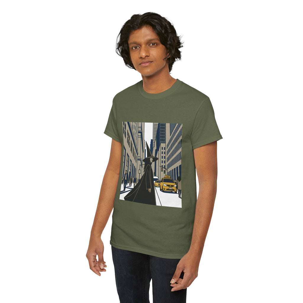Witch in the City Graphic Tee — Urban Fantasy Streetwear