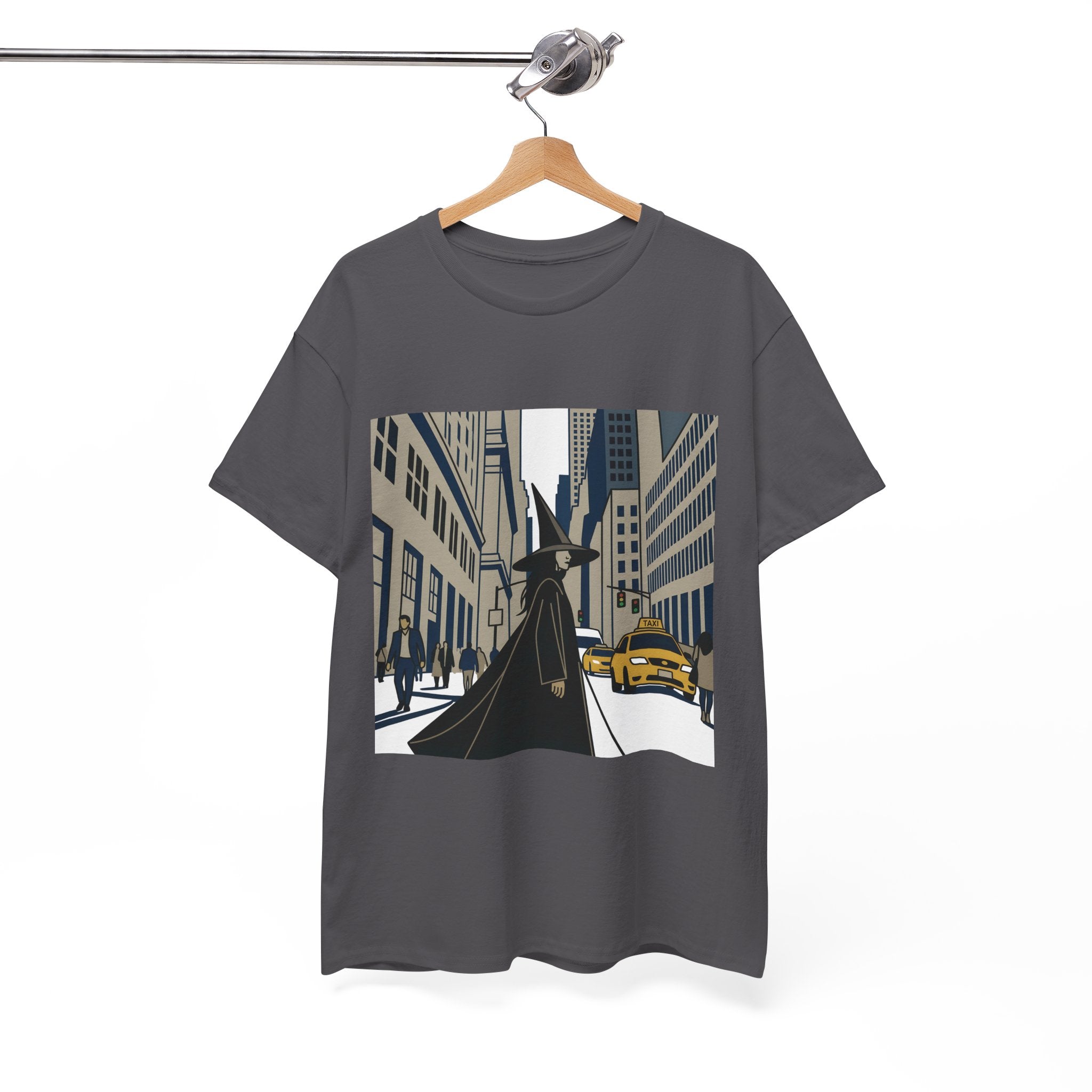 Witch in the City Graphic Tee — Urban Fantasy Streetwear