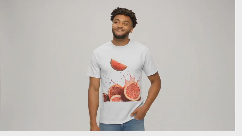 Grapefruit Splash T-Shirt — Fresh Citrus Graphic Tee